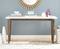 Josef Console Table in White & Grey